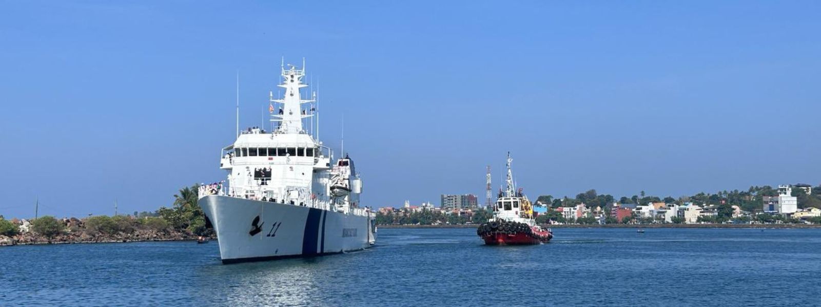 Indian Coast Guard Ships in Galle After Dosti